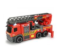 Dickie - Camion Pompiers 23 cm lumi re et Son échelle rotative et Extensible Pieds Extensibles Dickie 203714011
