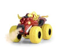 Dickie Toys Véhicule Flaming Firer Monster 25 cm – Fonction fumée, Sons et lumières (203754003)