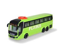 Dickie - Flixbus 27 cms - Roues Libres et Joystick Directionnel - Parties Mobiles - sous Licence Officielle - A Partir de 3 Ans
