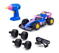 Dickie Toys ABC Build-A-Formula Racer Alpine F1 Voiture à Visser 25 cm