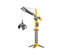 Dickie Toys Mighty Grue 110 cm, Jouet avec télécommande par câble, Rotation à 360°, Boule de démolition avec Fonction de préhension, optimale pour Les Enfants à partir de 3 Ans (203729022)