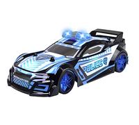 Dickie - RC Police Interceptor - Voiture Radiocommandée - Véhicule Police Telecommandé - Jouet pour Enfant - 201105007