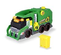 Dickie Toys Camion de recyclage 203307001 Vert pour enfants