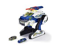 Dickie - Rescue Hybrids - Police Bot - Sons et Lumières - 2 Véhicules Métal 1/64ème Inclus - Dès 3 Ans - 203794001ONL Multicolore