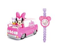 Dickie- The Minnie Mouse Télécommandée Van Happy Helper 1:24, 253074004