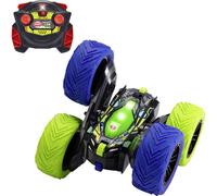 Dickie Toys Voiture RC Cyber Flip (22 cm) - Voiture télécommandée à partir de 6 Ans avec Cascades à 360° et lumière, Voiture de contrôle à Distance pour Enfants, 12 km/h, avec télécommande 2,4 GHz et