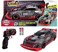 Dickie Toys Voiture radiocommandée Audi S1 E-tron Quattro Drift 30 cm Rouge