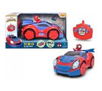 Jada Voiture radio-commandée Marvel Spidey Racer 27 cm, Turbo, Échelle 1/16, Recharge USB