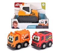 Dickie Toys Voiture coulissante ABC Streety 204112007 – 15 cm, dès 1 an, Orange