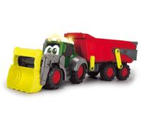 Dickie Toys 204119000 Fendt Happy Farm, Toy Tractor with Trailer for Toddlers, w