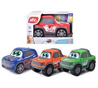 Dickie Toys ABC City Runner (27 cm), Voiture Jouet pour Enfants à partir de 1 an, Roue Libre, 4 Assortis, BMW XM et Ford Raptor F-150, véhicules Robustes pour Enfants, modèle aléatoire 1 sur 4