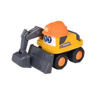 Dickie Toys ABC Volvo Builder Team Véhicule de Chantier (12 cm) à partir de 1 an - Voiture Jouet avec Effet de Mouvement - Jouet pour bébés et Enfants à partir de 12 Mois - 3 Couleurs Assorties -