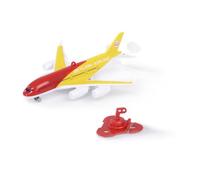Dickie Toys - Avion de Plafond (18 cm) Sky Flyer, Avion de Plafond alimenté par Piles, avec Suspension, Jouet pour Enfants à partir de 3 Ans, Multicolore