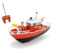 Dickie Toys Bateau RC FMS RC Titan, jouet Sam le pompier, bateau téléguidé
