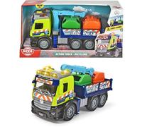 Dickie Toys Camion À Ordures Action Avec Lumières Et Sons