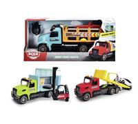 Dickie Toys Camions Lourds de Travail sur Route 23 cm avec pièces Mobiles et Accessoires, Camion Volvo 3 assortiments, Livraison aléatoire à partir de 3 Ans (203744018)