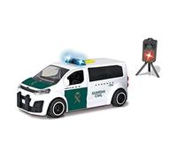 Dickie Toys Citroën 203713015SI1 Camionnette Guardia Civil 15 cm avec Radar, lumière et Son, Convient à partir de 3 Ans