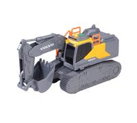 Dickie Toys - Escavatore cingolato Volvo, 23 cm, Escavatore con luce integrata,