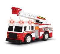 Dickie Toys Fire Truck, avec son et lumière, camion de pompiers, pompiers, voiture, jouet, voiture jouet, 203302014