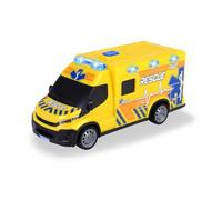 Jouet d'ambulance interactive - Dickie Toys - Effets sonores et lumineux - Brancards inclus