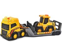 Dickie TOYS Jouet voiture Volvo Truck Team avec chargeur à roues