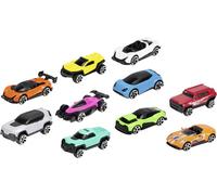 Dickie Toys Le cast Vehicles 10 Pack modèle fini Modèle réduit de voiture