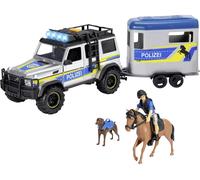 Dickie Toys Mercedes Benz Police Horse Trailer modèle fini Modèle réduit de véhicule d'intervention