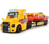 Dickie Toys Modèle De Course Maritime Camion Avec Bateau À Moteur