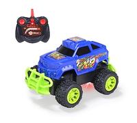 Dickie Toys Monstertruck Rep Attack RC - Voiture télécommandée pour Enfants à partir de 6 Ans avec télécommande (2 canaux FS, 2,4 GHz) et Piles, 15,5 cm, jusqu'à 10 km/h