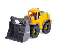 Dickie Toys Pelle d'excavatrice Volvo FMX 203724010 - Roues libres, pelle avant mobile - 3 ans