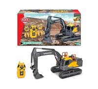 Dickie Toys Dickie Radio Control Rc Excavator Volvo Light And Sound 60 Cm Doré