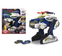 Dickie Toys Police Bot 35 CM L&S + 2 Voitures En Métal
