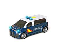 Dickie Toys - Police Nationale Citroën Space Tourer à Friction, 15 cm, lumière et Son, Portes Qui ne s'ouvrent Pas (203712027SI2) - +3 Ans