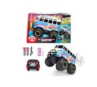Dickie Toys - Voiture RC Volkswagen T1 Bubble Bus 30 cm - Bulles de savon, 2,4 GHz, dès 6 ans