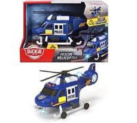 Dickie Toys Rescue Mini Hélicoptère Police 18 cm