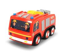 Dickie Toys Sam Non Fall Jupiter, Camion du Pompier Sam