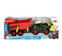 Circuits de voitures Dickie Dickie toys tracteur fendt happy farm trailer