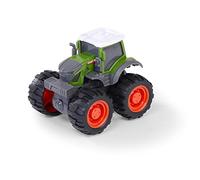 Dickie Toys - Tracteur Jouet Fendt Monster Truck (9cm), Tracteur Enfant avec Moteur à Friction, Quatre Roues motrices et pneus XXL, pour Enfants à partir de 3 Ans 203731000 Bicolore