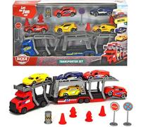 Dickie Toys Transporter Set Avec 5 Auto
