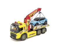 Dickie Toys Camion de dépannage Volvo Giant Tow Truck – Modèle réduit avec voiture Ford 55 cm