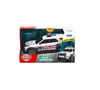 Dickie Toys Voiture Ford Police Interceptor (27,5 cm) - Grande Voiture de Police avec lumière et Son, Jouet pour Enfants à partir de 3 Ans, Piles incluses