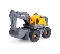 Dickie Toys Volvo Bagger Tough Excavator (26 cm) - Pelle Jouet pour Enfants à partir de 3 Ans avec Roue Libre, Bras et Pelle Mobiles, Convient comme Jouet de Sable