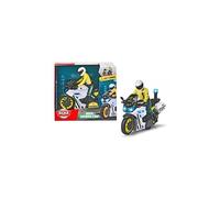 Dickie Toys - Yamaha Civil Guard Toy Motorcycle, Friction, with Light and Sound, Suitable for 3 years and up - 17 cm SIMBA