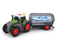 Dickie Toys Pharm Tractor Fendt Milk Light And Sound 26 Cm Argenté