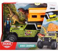Dickie Véhicule jouet Voiture dinosaure Go Real / Urban & Adventure Dino Camper 203834011