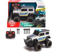 Dickie voiture télécommandée voiture de police Go Real / SOS RC Suzuki Jimny Police 203714028