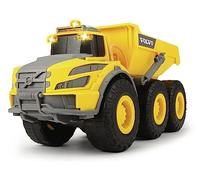 DICKIE VOLVO CAMION BENNE 23CM, Jaune