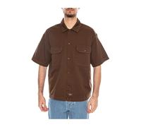 Dickies - 247 GD Work Shirt SS - Homme - Chemises - Brun - Taille: M