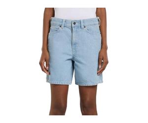 Dickies - 993 Short Carpenter en Denim 7 pouces - Femme - Shorts - Bleu - Taille: W24