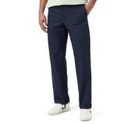 Dickies Active Waist Regular Fit Pants Pantalon d'affaires décontracté, Bleu Marine, 44W / 30L Homme